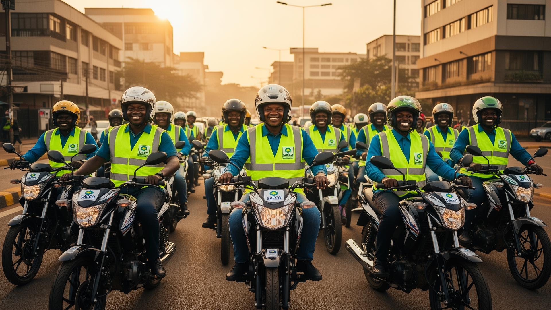 Bodaboda riders earning a living and moving Maragwa's economy